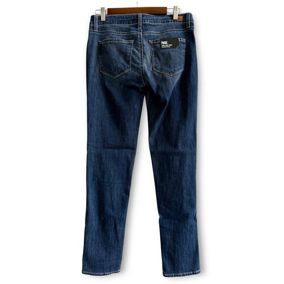 PAIGE Jimmy Jimmy Boyfriend Skinny Ringo NWT Stretch Denim Jeans Women's size 27 - Picture 1 of 9